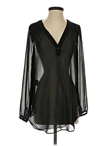 BCBGeneration Long Sleeve Blouse (view 1)