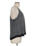 A.L.C. 100% Silk Gray Sleeveless Blouse Size 12 - photo 4