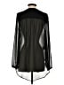 BCBGeneration 100% Polyester Black Long Sleeve Blouse Size S - photo 2