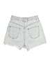 Cotton On 100% Cotton Blue Denim Shorts Size 4 - photo 2