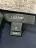 J.Crew 100% Polyester Black Short Sleeve Top Size 2 - photo 7