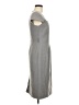 Venus Solid Gray Casual Dress Size 6 - photo 4