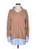 Brochu Walker Brown Pullover Sweater Size M - photo 1