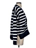 J.Crew 100% Cotton Stripes Blue Cardigan Size XS - photo 4