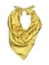 Coach 100% Silk Yellow Silk Scarf One size - photo 1