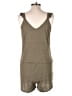 Chaser Solid Gray Romper Size L - photo 2