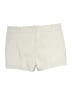 Ann Taylor Solid Ivory Khaki Shorts Size 8 - photo 2