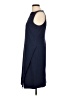 Theory Solid Blue Casual Dress Size 12 - photo 5