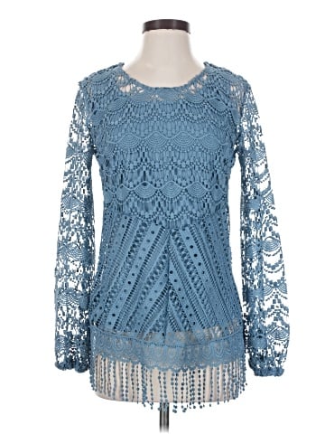 Indigo Thread Co. Long Sleeve Blouse (view 1)