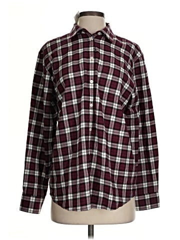 J.Crew Factory Store Long Sleeve Button-Down Shirt (view 1)