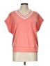 Thread & Supply Pink Short Sleeve Top Size L - photo 1