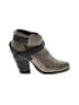 Rag & Bone 100% Leather Gray Ankle Boots Size EU 36 1/2 - photo 1
