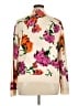 Escada 100% Wool Floral Ivory Wool Cardigan Size XL - photo 2
