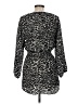 Amour Vert Animal Print Black Casual Dress Size M - photo 2