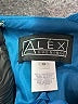 Alex Evenings 100% Polyester Blue Cocktail Dress Size 8 - photo 4