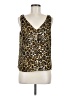 WAYF 100% Polyester Gold Sleeveless Blouse Size M - photo 1