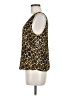 WAYF 100% Polyester Gold Sleeveless Blouse Size M - photo 5