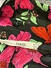 MNG 100% Polyester Floral Pink Short Sleeve Blouse Size M - photo 7