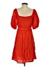 Sim & Sam Orange Casual Dress Size S - photo 2