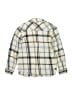 Tea 100% Cotton Plaid Blue Long Sleeve Button-Down Shirt Size 10 - photo 2
