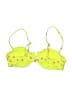 Wild Fable 100% Recycled Polyester Print Yellow Swimsuit Top Size S - photo 2