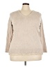 Lane Bryant Tan Pullover Sweater Size 22 - 24 Plus - photo 1