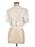 Hayden Ivory Short Sleeve Blouse Size L - photo 1