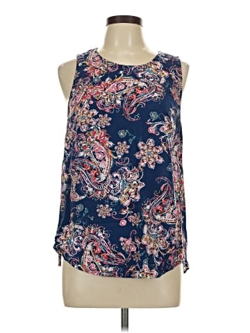 Pale Sky Sleeveless T-Shirt (view 1)