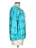 MICHAEL Michael Kors Teal 3/4 Sleeve Blouse Size L - photo 4