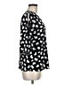 MICHAEL Michael Kors Black 3/4 Sleeve Blouse Size M - photo 4