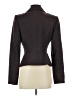 David Meister Tweed Burgundy Brown Wool Blazer Size 4 - photo 2