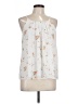 Dna Couture 100% Polyester White Sleeveless Blouse Size L - photo 1