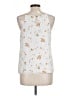 Dna Couture 100% Polyester White Sleeveless Blouse Size L - photo 2