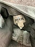 Crewcuts 100% Cotton Gray Track Jacket Size 8 - photo 3