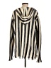 Tory Burch Stripes Ivory Pullover Sweater Size L - photo 2