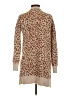 Jessica Simpson Animal Print Tan Cardigan Size S - photo 2