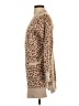 Jessica Simpson Animal Print Tan Cardigan Size S - photo 5