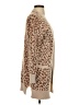 Jessica Simpson Animal Print Tan Cardigan Size S - photo 4