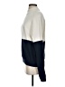 Tory Sport Color Block Ivory Turtleneck Sweater Size S - photo 5