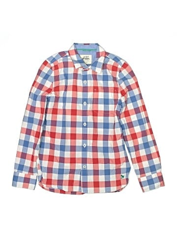 Mini Boden Long Sleeve Button-Down Shirt (view 1)