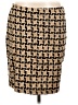 J. McLaughlin Houndstooth Tan Formal Skirt Size 10 - photo 1