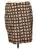 J. McLaughlin Houndstooth Tan Formal Skirt Size 10 - photo 2