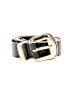 Unbranded 100% Polyurethane Black Gray Belt Size S - photo 1