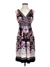 ECI Paisley Black Casual Dress Size 4 - photo 1