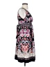ECI Paisley Black Casual Dress Size 4 - photo 4