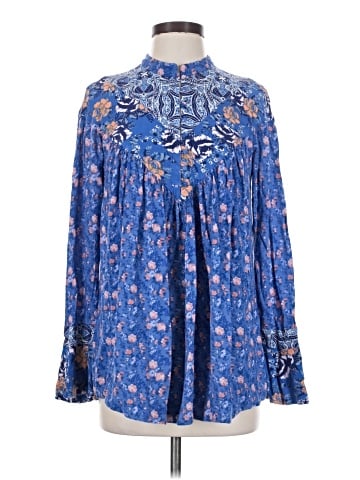 Free People Long Sleeve Blouse (view 1)