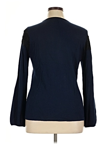 August Silk Long Sleeve Blouse (view 2)