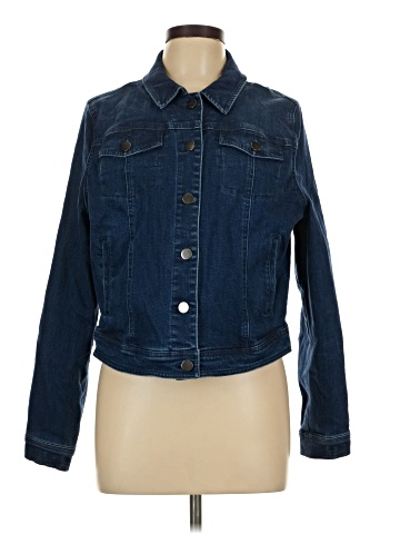 Motto Denim Jacket (view 1)