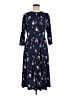 ModCloth Print Blue Casual Dress Size M - photo 1
