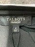 Talbots 100% Polyester Solid Black Formal Skirt Size 8 - photo 4